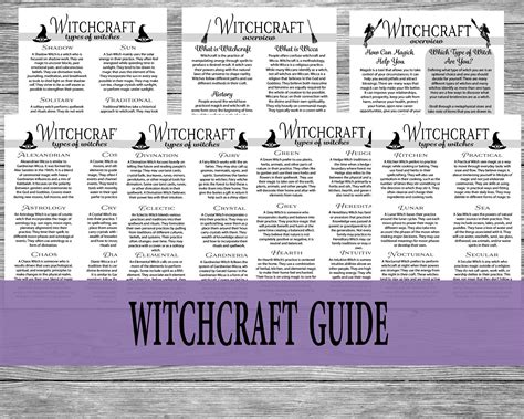 Witchcraft classic typography